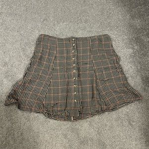 Plaid Skirt